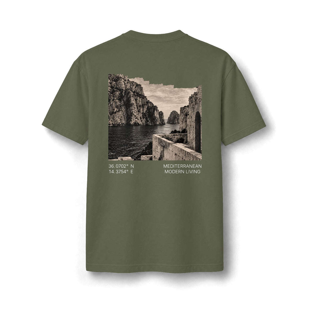 Slate Mediterranean Heritage Tee